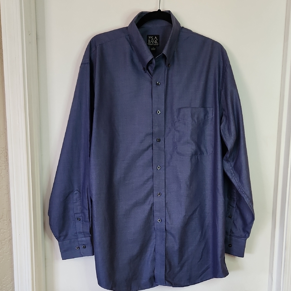 Jos. A. Bank Blue Button Down Shirt
